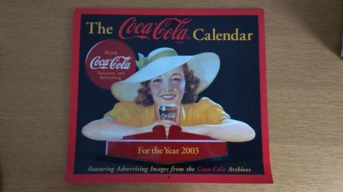 Collection COCA-COLA : 1 calendrier publicités vintage (USA, Collections, Marques & Objets publicitaires, Comme neuf, Autres types