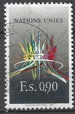 ONU Genève 1987 - Yvert 152 - Georges Mathieu (ST), Envoi, Affranchi