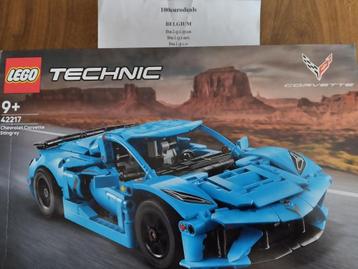 LEGO Technic Chevrolet Corvette Stingray – Blauw - 42217 beschikbaar voor biedingen
