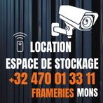 A louer Frameries espace de stockage garde-meuble, Divers, Enlèvement