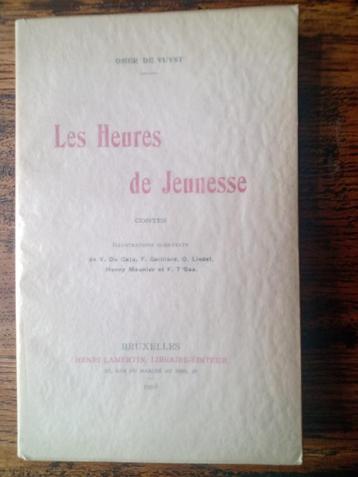 Omer de Vuyst/Les Heures de Jeunesse E.O 1908 Tales beschikbaar voor biedingen