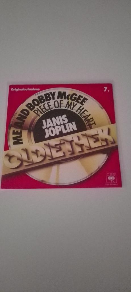 Janis Joplin - Me Bobby McGee oldiiethek, Cd's en Dvd's, Vinyl Singles, Gebruikt, Ophalen of Verzenden