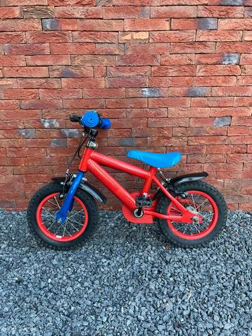 Vélo enfant 12 pouces – rouge & bleu beschikbaar voor biedingen