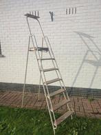 Stevige trapladder 7 treden., Ophalen, Gebruikt, Ladder