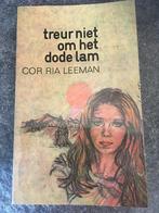 Cor Ria Leeman – Treur niet om het dode lam, Livres, Romans, Enlèvement ou Envoi