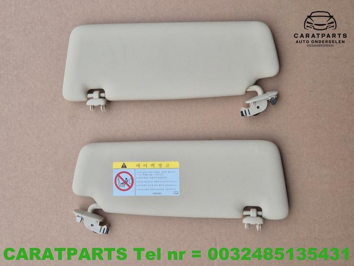 8T0857551 8T0857552 Audi A5 zonneklep A4 Q3 Q5 A1, Auto-onderdelen, Interieur en Bekleding, Audi, Gebruikt