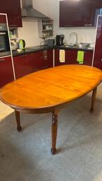 Table ovale merisier, Enlèvement