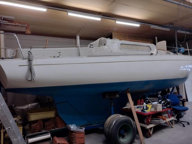 Albin vega 28 zeiljacht vaarklaar eventueel inclusief traile, Watersport en Boten, Speedboten, Benzine, Binnenboordmotor, Ophalen