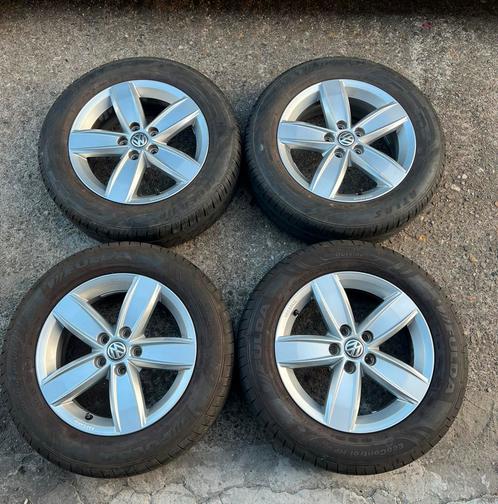 Volkswagen Polo orgineel Velgen met Zomer Banden, Auto-onderdelen, Banden en Velgen, Banden en Velgen, Zomerbanden, 15 inch, 185 mm