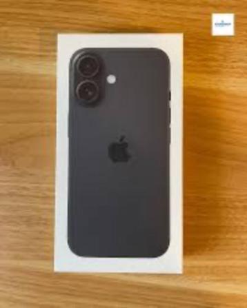 Nieuwe Apple iphone 16 PLUS 128 GB Zwart geseald  beschikbaar voor biedingen