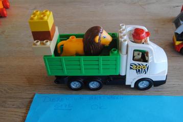 LEGO DUPLO SET DIERENTUIN VRACHTWAGEN CODE 6172, Enlèvement ou Envoi, Comme neuf, Ensemble complet, Duplo