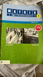 Matrix Wiskunde vademecum 1, Boeken, Ophalen of Verzenden, Gelezen