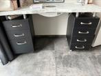 Manicuretafel Marble Carrara Graphite, Ophalen, Zo goed als nieuw