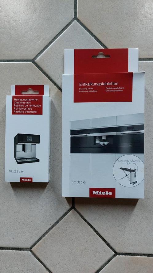 Miele  ontkalkingstabletten en reinigingstabs., Diversen, Overige Diversen, Nieuw, Ophalen
