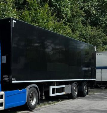 Te huur oplegger Jumbo TO 180 SE, Auto's, Zwart, Bedrijf, Aanhangers en Opleggers, Te koop