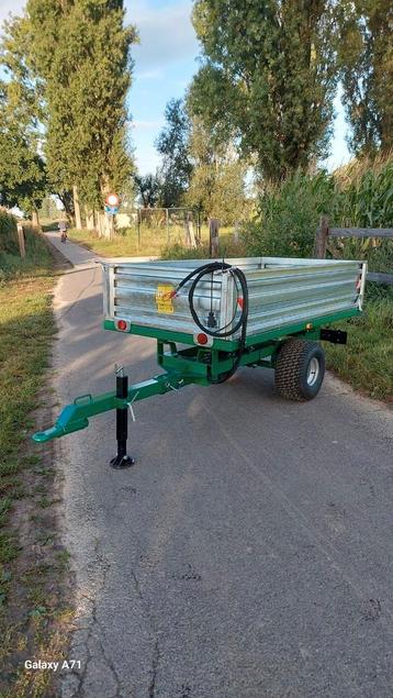 NIEUWE kipper 1.5T galva enkelas  beschikbaar voor biedingen