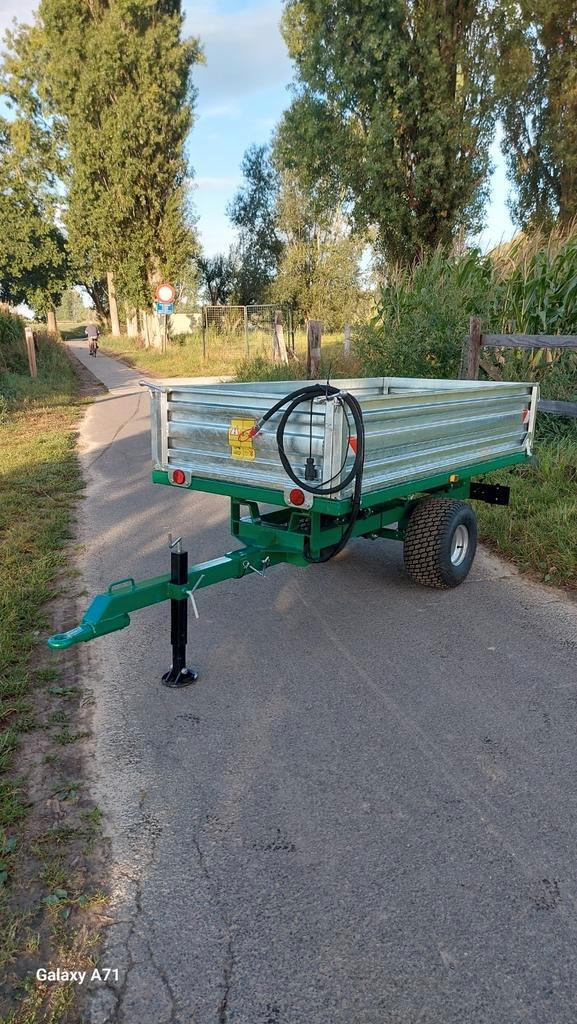 NIEUWE kipper 1.5T galva enkelas, Zakelijke goederen, Landbouw | Werktuigen, Ophalen