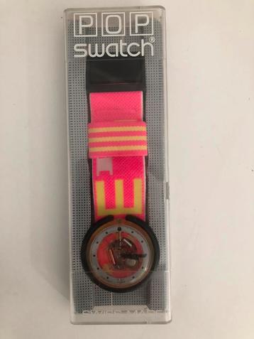 SWATCH POP 1987  dans boîte  disponible aux enchères