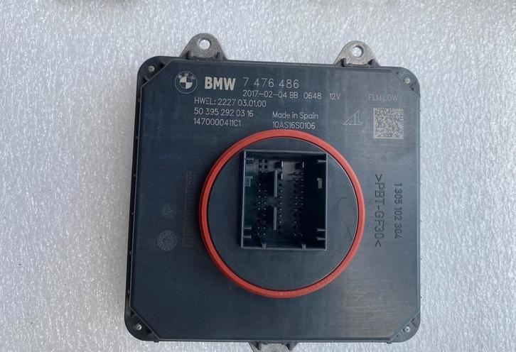 BMW LED Regeleenheid koplamp 5 serie G30/31 OEM:7476486, Auto-onderdelen, Elektronica en Kabels, BMW, Gebruikt, Ophalen
