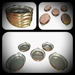 Ovale koperen schotelset - professionele kwaliteit, Ophalen of Verzenden