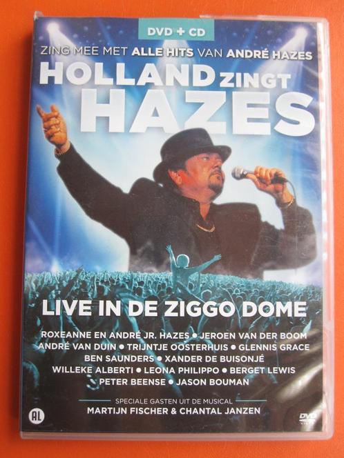 Holland Zingt Hazes - Live in de Ziggo Dome (2 disc), Cd's en Dvd's, Dvd's | Muziek en Concerten, Zo goed als nieuw, Muziek en Concerten
