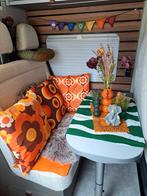 Retro vintage stijl kussenhoezen 45 x 45 cm diverse modellen, Envoi, Neuf, Autres couleurs, Carré