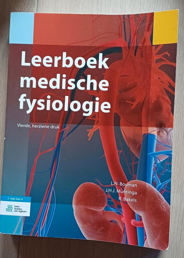 L.N. Bouman - Leerboek medische fysiologie, Boeken, Wetenschap, Zo goed als nieuw, Ophalen of Verzenden