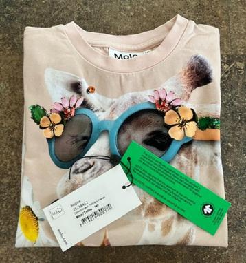 MOLO longsleeve met grappige dieren (maat 140), Kinderen en Baby's, Kinderkleding | Maat 140, Ophalen of Verzenden, Zo goed als nieuw