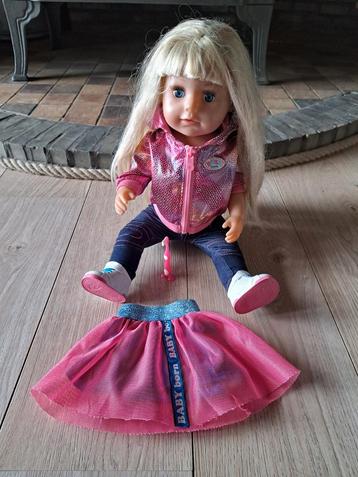 Baby born pop, Kinderen en Baby's, Speelgoed | Poppen, Ophalen of Verzenden, Gebruikt