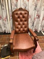 fauteuil relax cuire style louis XV, Antiquités & Art, Enlèvement