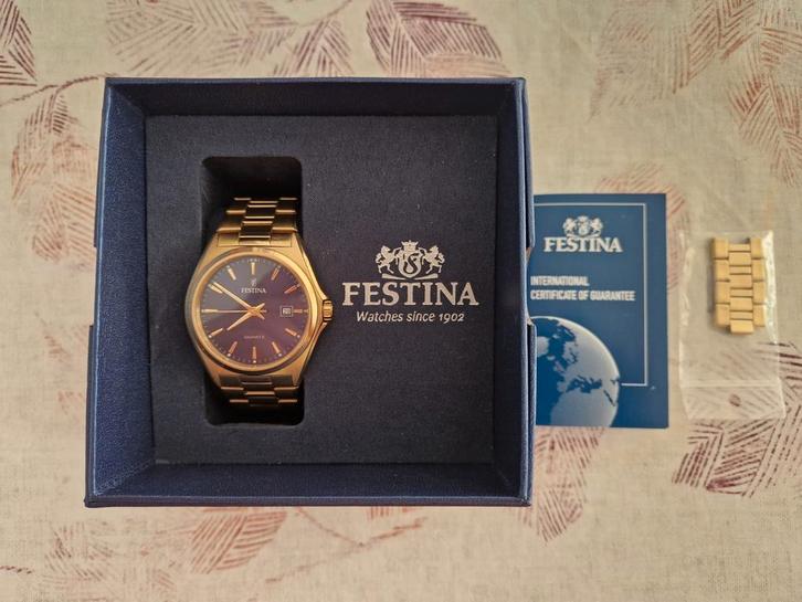 Festina herenhorloge te koop., Handtassen en Accessoires, Horloges | Heren, Zo goed als nieuw, Ophalen