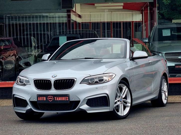 BMW 2 Serie 218 i Cabriolet / Boite auto / Pack M / Full Opt, Auto's, BMW, Bedrijf, Te koop, 2 Reeks, Airbags, Airconditioning