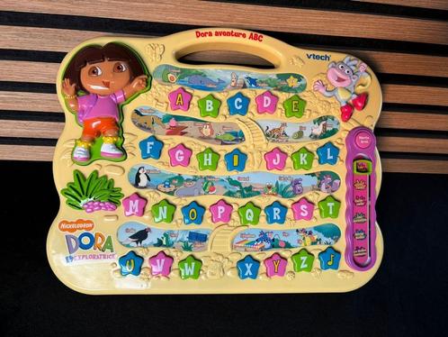 Jeu éducatif Dora Aventure ABC, Kinderen en Baby's, Speelgoed | Vtech, Zo goed als nieuw, 4 tot 6 jaar, Ophalen of Verzenden