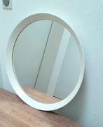 Witte Ikea Langesund spiegel, Minder dan 50 cm, Rond, Ophalen of Verzenden, Zo goed als nieuw