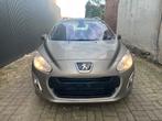 Peugeot 308sw 1.6e-HDi Automaat 110.000km met 7 zitplaatsen, Automaat, Euro 5, Stof, Zwart