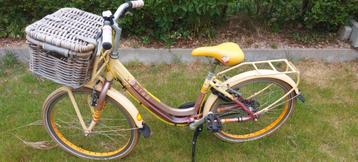 Meisjesfiets, Fietsen en Brommers, Ophalen, 22 inch, Gebruikt, Batavus