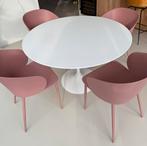 Eettafel Mies + 4 stoelen, Ophalen, Zo goed als nieuw