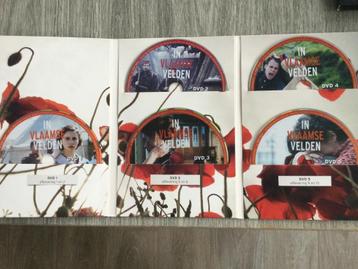 In Vlaamse velden, dvd box complete serie (5 dvd's)-Nieuw ! beschikbaar voor biedingen