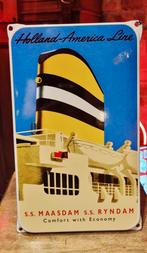 Emaille reclamebord zeldzaam, Antiek en Kunst, Ophalen of Verzenden