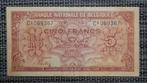 Billet 5 Francs Belgique 01.02.43, Série, Enlèvement ou Envoi