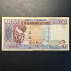 Guinee - 5.000 Francs 1998 - P 38 - F - 696, Postzegels en Munten, Bankbiljetten | Afrika, Ophalen of Verzenden, Guinee, Los biljet