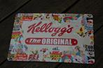 Metalen bordje Kellogg's, Ophalen of Verzenden, Gebruikt, Reclamebord