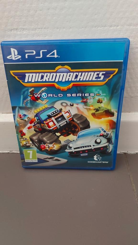 Micro Machines World Series, Games en Spelcomputers, Games | Sony PlayStation 4, Zo goed als nieuw, Racen en Vliegen, Vanaf 12 jaar