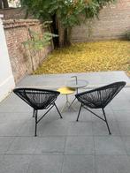 Set van 2 Acapulco Lounge stoelen + 2  HAY-tafels, Overige materialen, Gebruikt, Bijzettafel, Loungeset