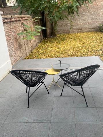 Set van 2 Acapulco Lounge stoelen + 2  HAY-tafels beschikbaar voor biedingen