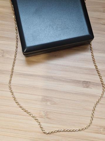 18k geelgouden halsketting  beschikbaar voor biedingen