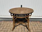 Tafel van rotan en bamboe, Ophalen