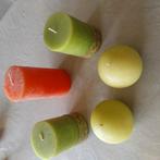 5 mooie kaarsen, Ophalen of Verzenden, Zo goed als nieuw