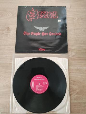SAXON THE EAGLE IS LIVE OP LP GELAND  beschikbaar voor biedingen