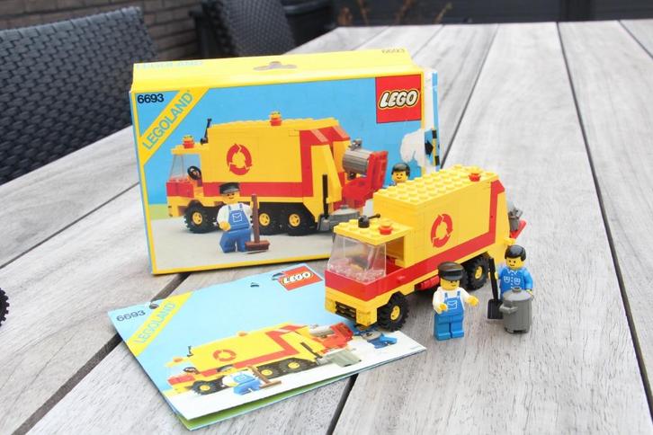 LEGO 6693 Recycle Truck, Kinderen en Baby's, Speelgoed | Duplo en Lego, Gebruikt, Lego, Complete set, Ophalen of Verzenden